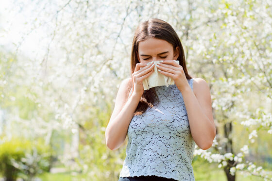 Como minimizar los sintomas de la alergia en primavera 560x373jpg